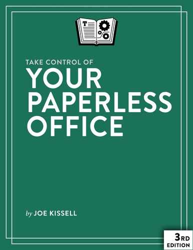 Take Control of Your Paperless Office, 3rd Edition 