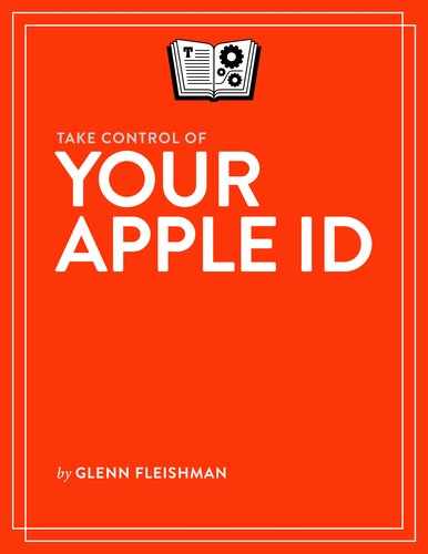 Take Control of Your Apple ID by Glenn Fleishman