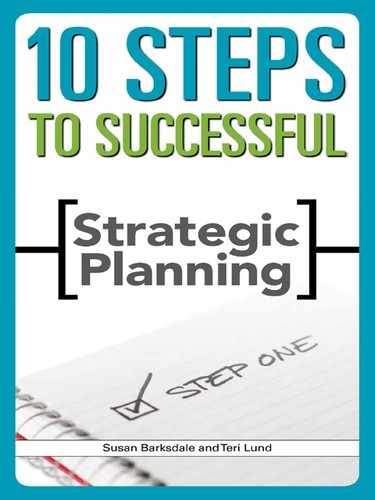 Cover image for 10 Steps to Successful Strategic Planning