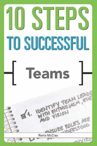 Step 1: Form the Team—Identify Leaders with Enthusiasm, Energy, and Vision