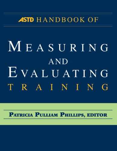 ASTD Handbook of Measuring and Evaluating Training 