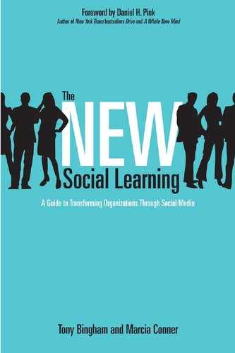 Cover image for The New Social Learning: A Guide to Transforming Organizations Through Social Media