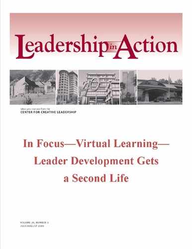 Leadership in Action: In Focus—Virtual Learning—Leader Development Gets a Second Life 