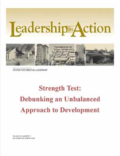 Leadership in Action: Strength Test: Debunking an Unbalanced Approach to Development 