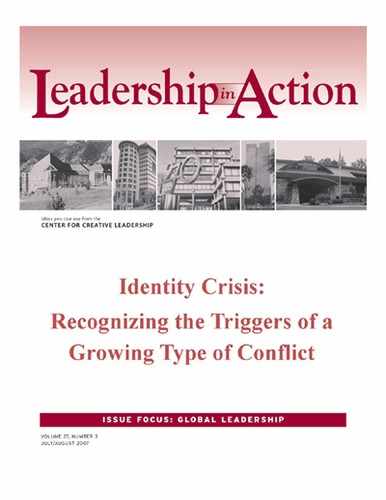Leadership in Action: Identity Crisis: Recognizing the Triggers of a Growing Type of Conflict 