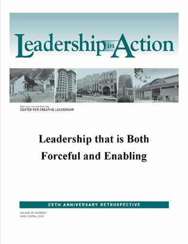 Leadership in Action: Leadership that is Both Forceful and Enabling 