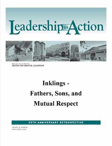 Leadership in Action: Inklings - Fathers, Sons, and Mutual Respect 