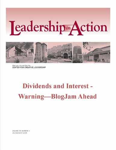 Leadership in Action: Dividends and Interest - Warning—BlogJam Ahead 