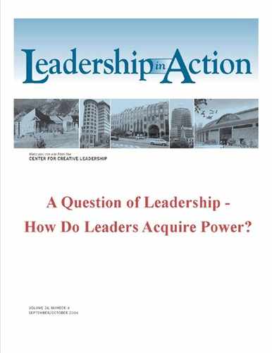 Leadership in Action - A Question of Leadership - How Do Leaders Acquire Power? 