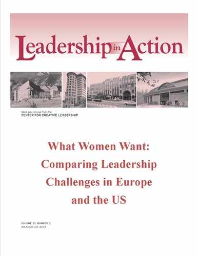 Cover image for Leadership in Action: What Women Want: Comparing Leadership Challenges in Europe and the US