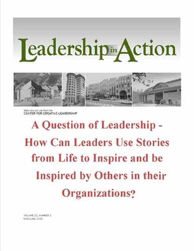 Leadership in Action: A Question of Leadership - How can Leaders use Stories from Life to Inspire and be Inspired by Others in their Organizations? 