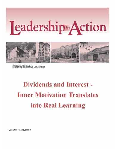Leadership in Action: Dividends and Interest - Inner Motivation Translates into Real Learning 