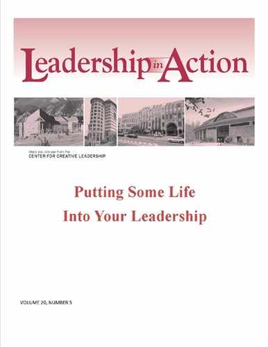 Cover image for Leadership in Action: Putting Some Life into Your Leadership