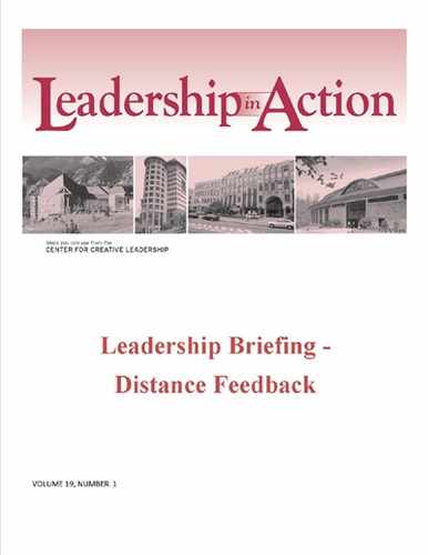 Leadership in Action: Leadership Briefing - Distance Feedback 