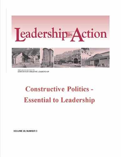Cover image for Leadership in Action: Constructive Politics - Essential to Leadership