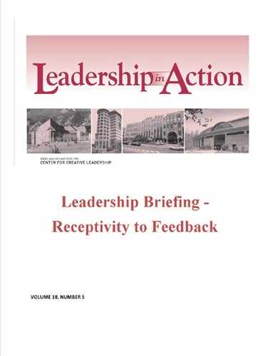 Leadership in Action: Leadership Briefing - Receptivity to Feedback 