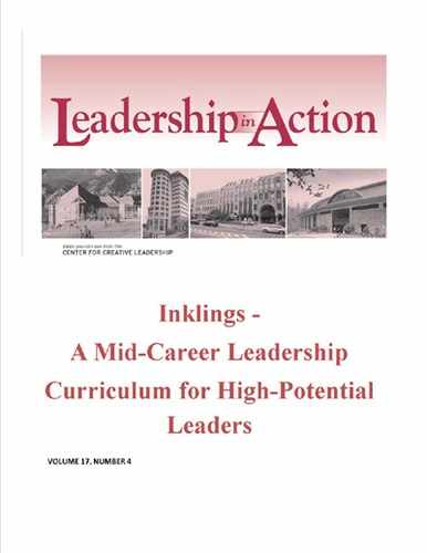 Cover image for Leadership in Action: Inklings - A Mid-Career Leadership Curriculum for High-Potential Leaders