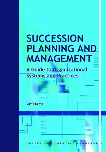 Succession Planning and Management: A Guide to Organizational Systems and Practices 