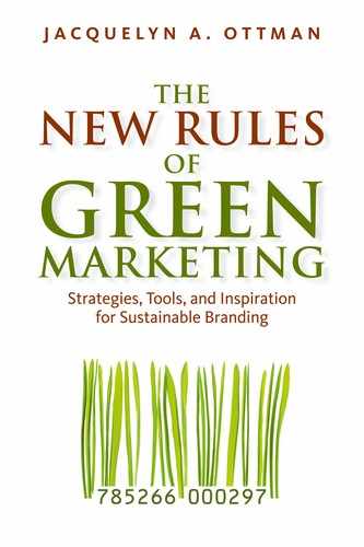 Cover image for The New Rules of Green Marketing