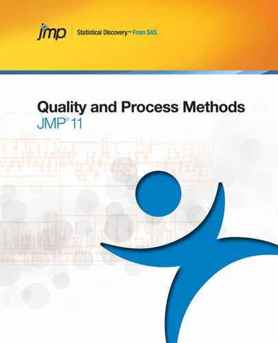 JMP 11 Quality and Process Methods 