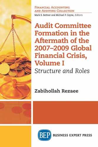Audit Committee Formation in the Aftermath of 2007-2009 Global Financial Crisis, Volume I 