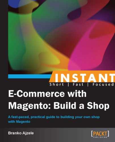 Cover image for Instant E-Commerce with Magento: Build a Shop