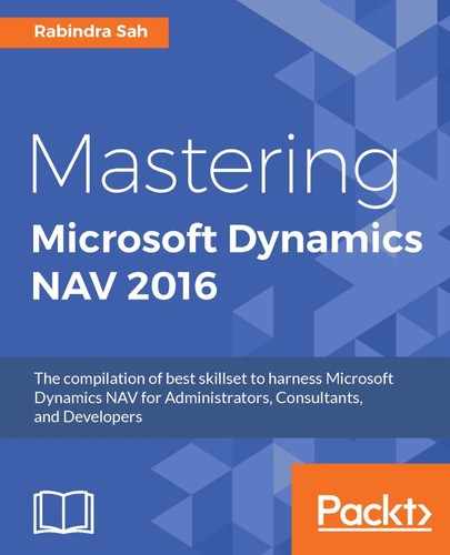 Cover image for Mastering Microsoft Dynamics NAV 2016