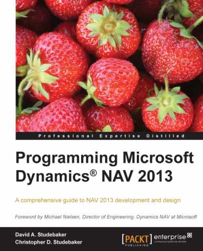 Programming Microsoft Dynamics® NAV 2013 