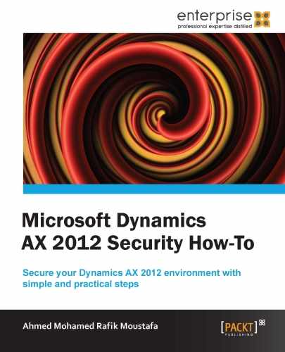 Cover image for Microsoft Dynamics AX 2012 Security How-To