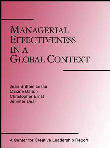 Managerial Effectiveness in a Global Context 