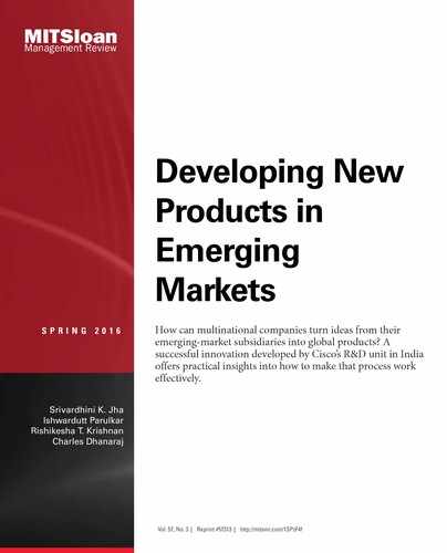 Developing New Products in Emerging Markets 