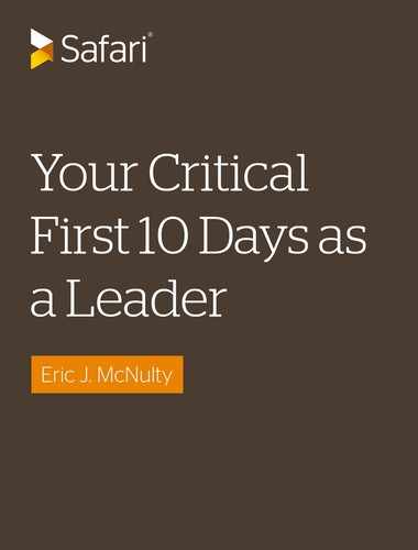Your Critical First 10 Days as a Leader by Eric J. McNulty