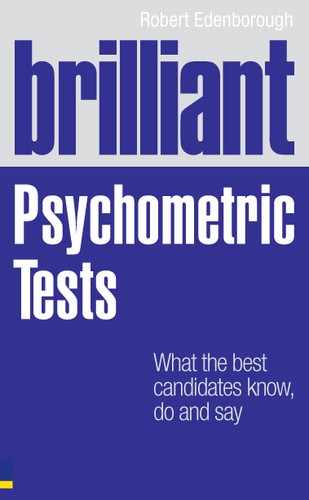 Cover image for Brilliant Psychometric Tests