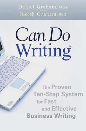 Cover image for Can Do Writing™: The Proven Ten-Step System for Fast and Effective Business Writing