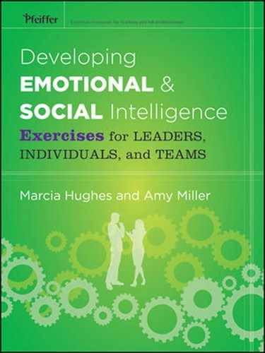 Developing Emotional and Social Intelligence: Exercises for Leaders, Individuals, and Teams 