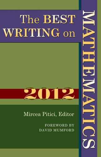 Cover image for The Best Writing on Mathematics 2012
