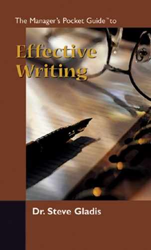 Cover image for The Manager's Pocket Guide to Effective Writing