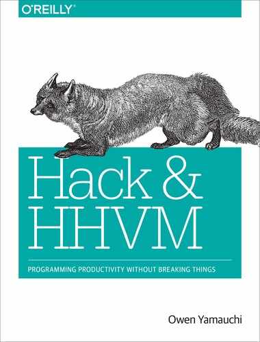Cover image for Hack and HHVM