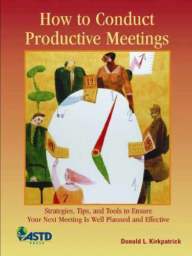 Chapter 10. How to Conduct a Productive Training Meeting