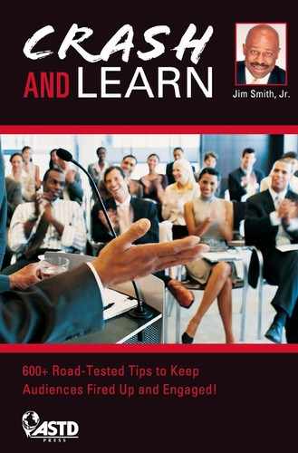 Cover image for Crash and Learn: 600+ Road-Tested Tips to Keep Audiences Fired Up and Engaged!