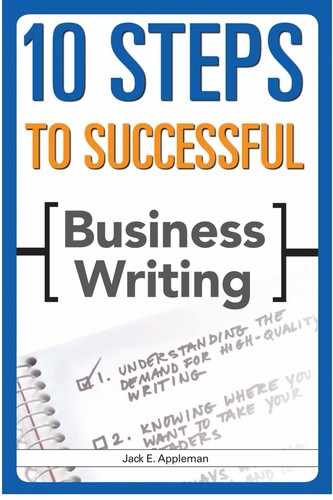 Cover image for 10 Steps to Successful Business Writing