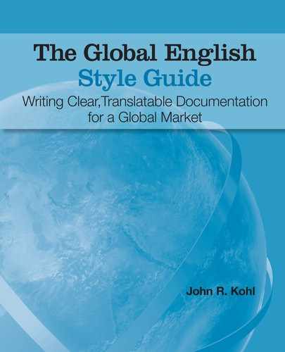 The Global English Style Guide 