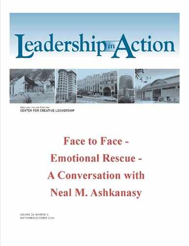 Leadership in Action: Face to Face - Emotional Rescue - A Conversation with Neal M. Ashkanasy 