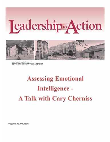 Leadership in Action: Assessing Emotional Intelligence - A Talk with Cary Cherniss 
