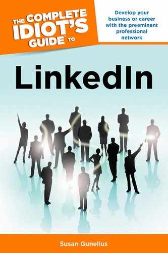 The Complete Idiot's Guide to LinkedIn by Susan Gunelius
