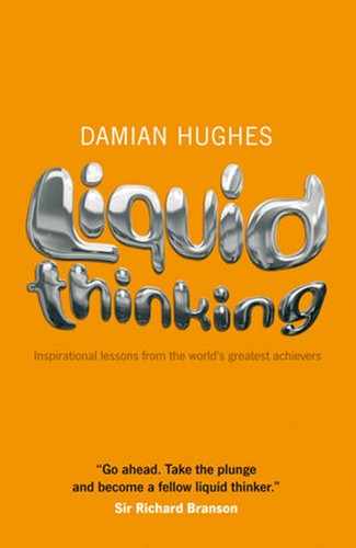 Cover image for Liquid Thinking: Inspirational lessons from the world's great achievers