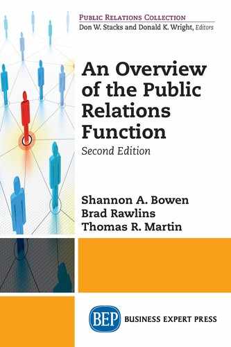 An Overview of The Public Relations Function, Second Edition, 2nd Edition by Thomas R. Martin, Professor Brad Rawlins, Professor Shannon A. Bowen