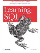Learning SQL 
