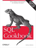 Cover image for SQL Cookbook