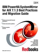 Cover image for IBM PowerHA SystemMirror for AIX 7.1.3 Best Practices and Migration Guide